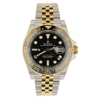 Rolex GMT Master II Yellow Gold and Stainless Steel Jubilee 126713GRNR