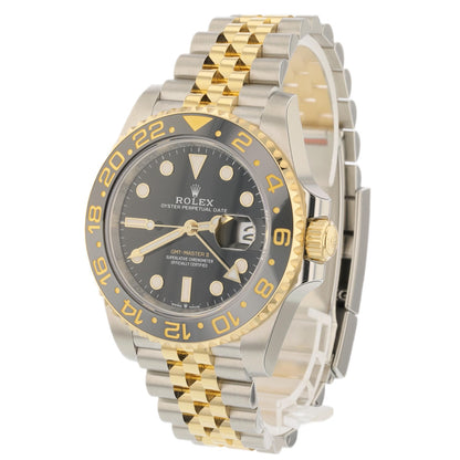 Rolex GMT Master II Yellow Gold and Stainless Steel Jubilee 126713GRNR