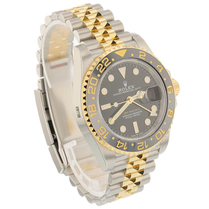Rolex GMT Master II Yellow Gold and Stainless Steel Jubilee 126713GRNR