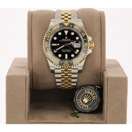 Rolex GMT Master II Yellow Gold and Stainless Steel Jubilee 126713GRNR