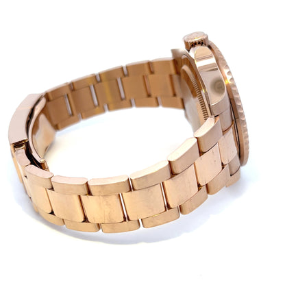 Rolex GMT Master II Everose Chocolate Ceramic 126715chnr - Beverly Hills Watch Company