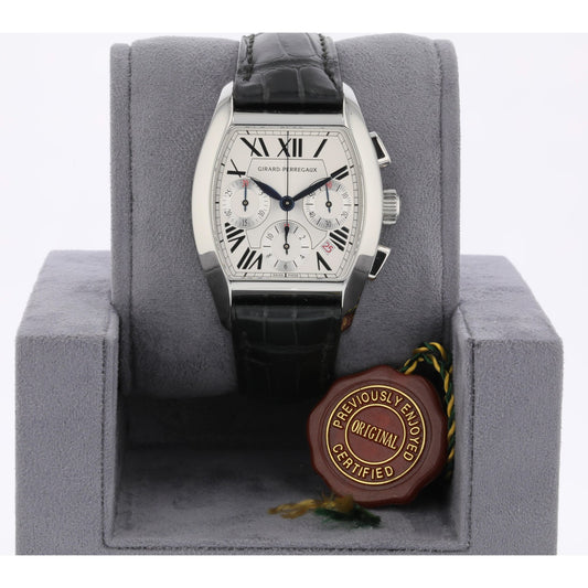 Girard Perregaux Richeville Chronograph Stainless Steel 27650-0-11-1131