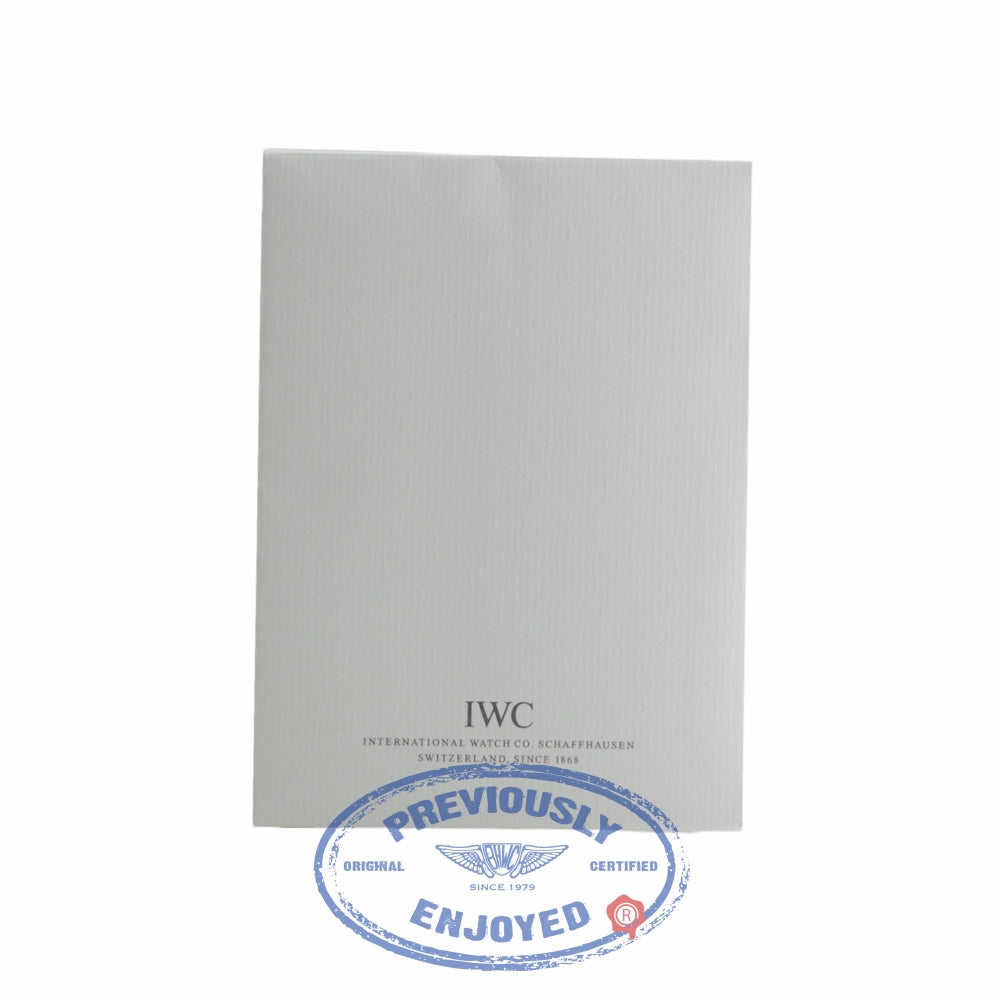 IWC Classic Pilot Chronograph 42mm Stainless Steel Black Dial IW371701 - Beverly Hills Watch Company