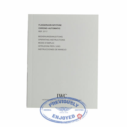 IWC Classic Pilot Chronograph 42mm Stainless Steel Black Dial IW371701 - Beverly Hills Watch Company