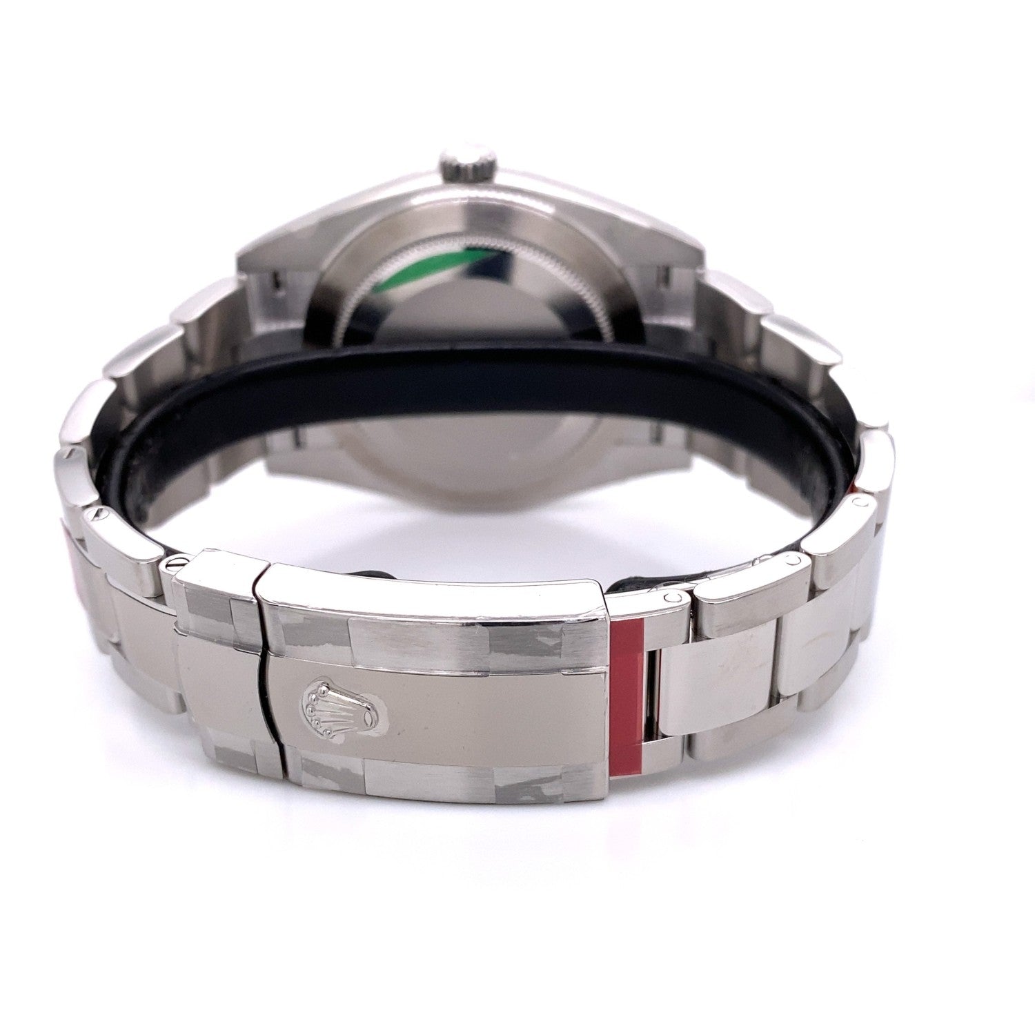 Rolex Datejust 41mm Smooth Bezel Silver Stick Dial 126300 - Beverly Hills Watch Company