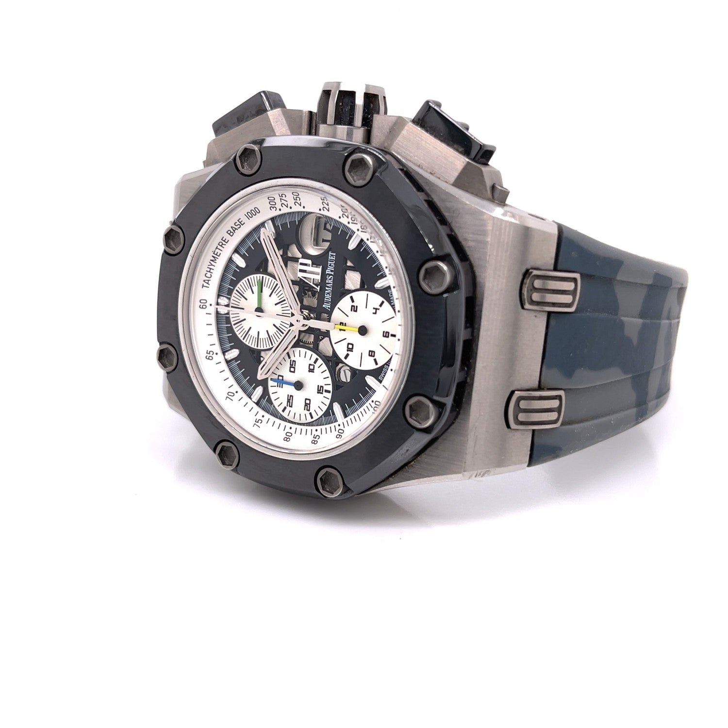 Audemars Piguet Royal Oak Offshore Barrichello Titanium 26078IO.OO.D001VS.01  - Beverly Hills Watch Company