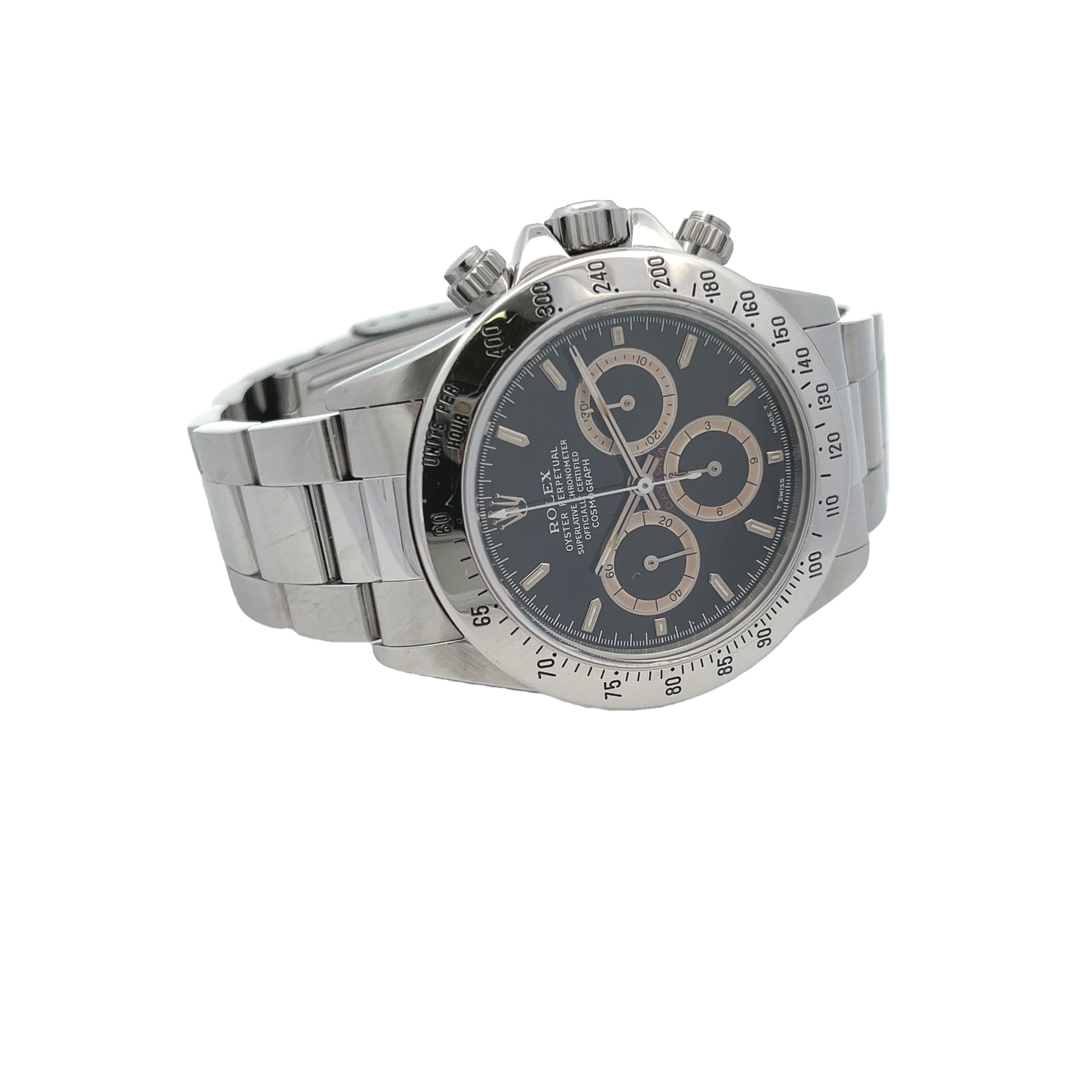 Rolex Daytona Zenith Patrizzi Dial 16520 - Beverly Hills Watch Company