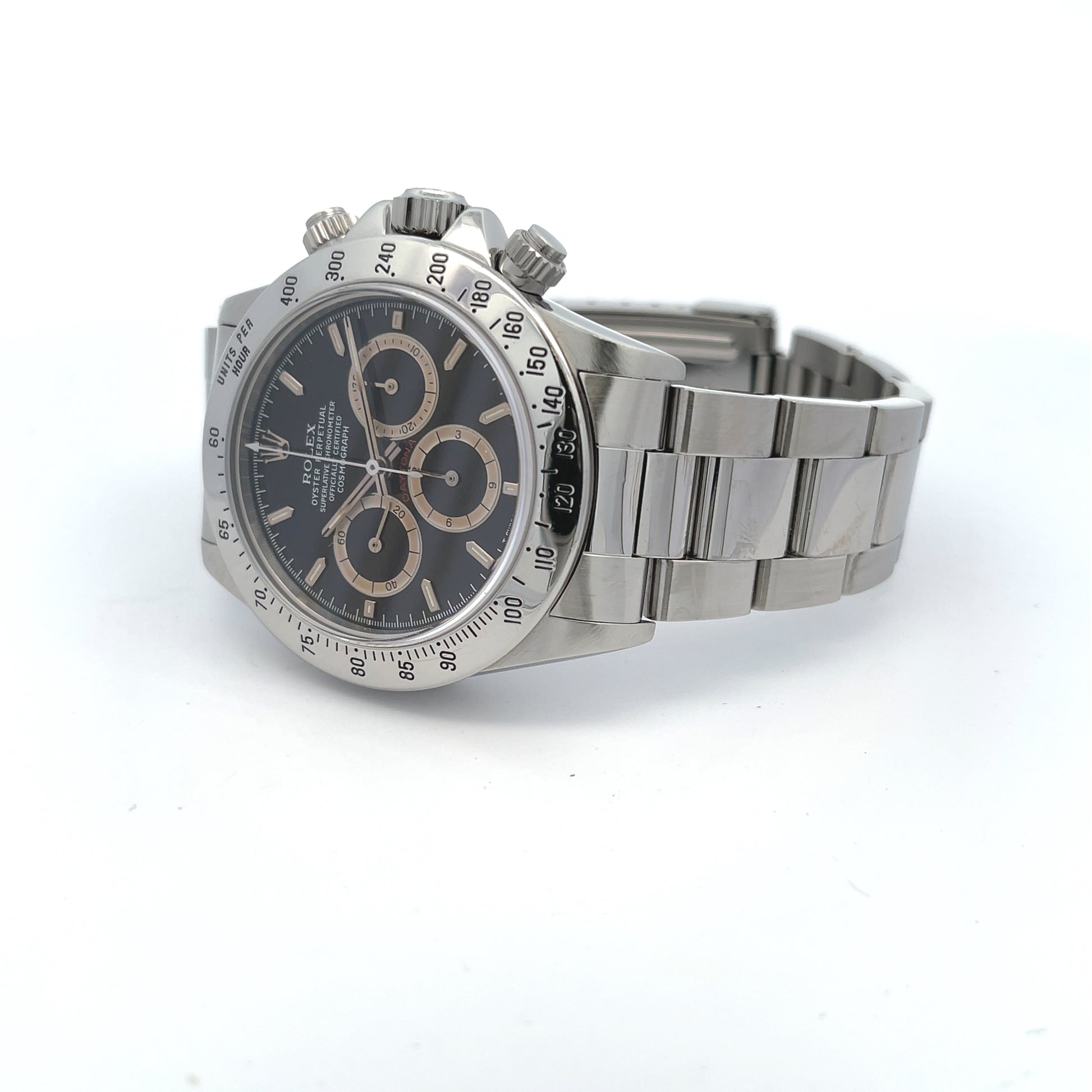 Rolex Daytona Zenith Patrizzi Dial 16520 - Beverly Hills Watch Company