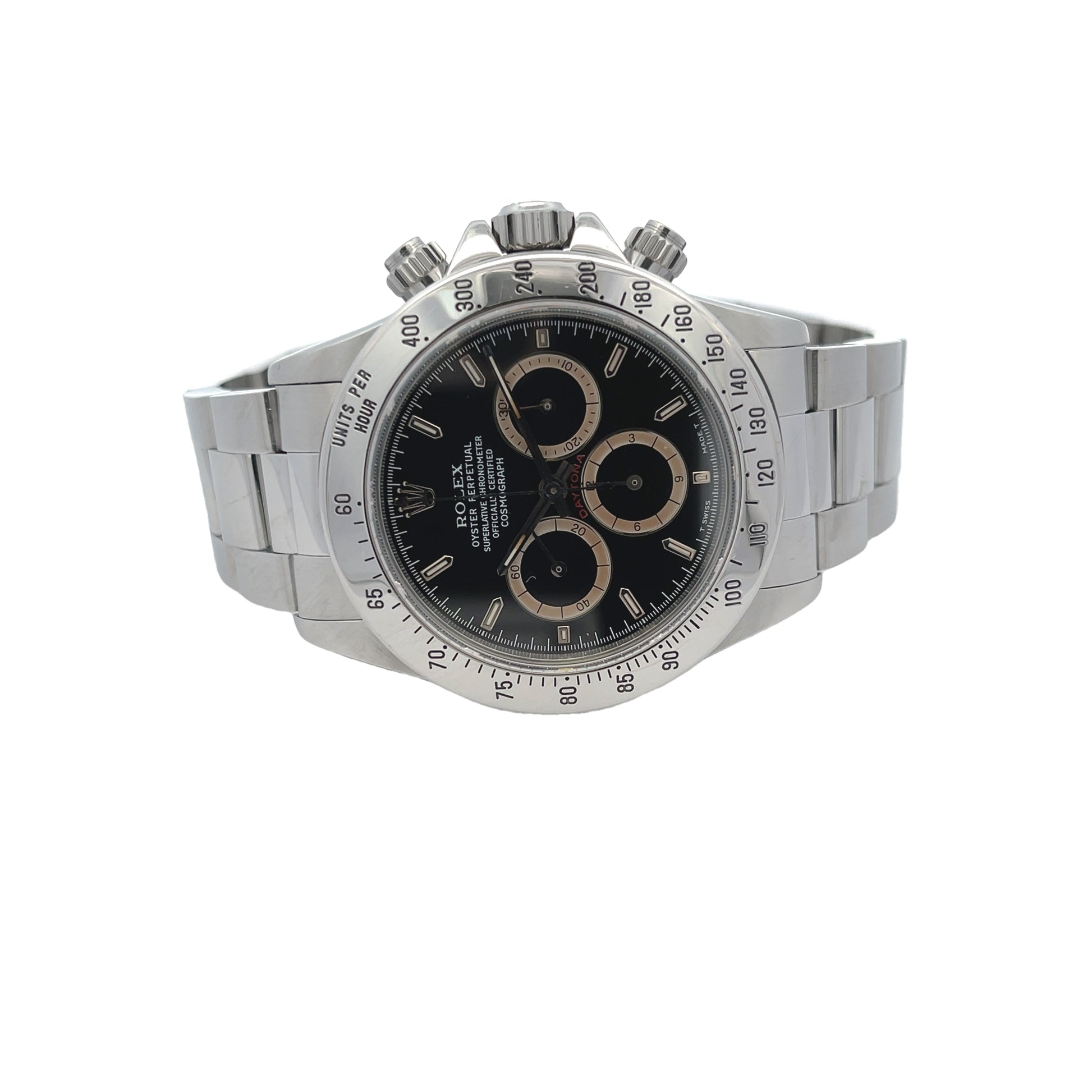 Rolex Daytona Zenith Patrizzi Dial 16520 - Beverly Hills Watch Company