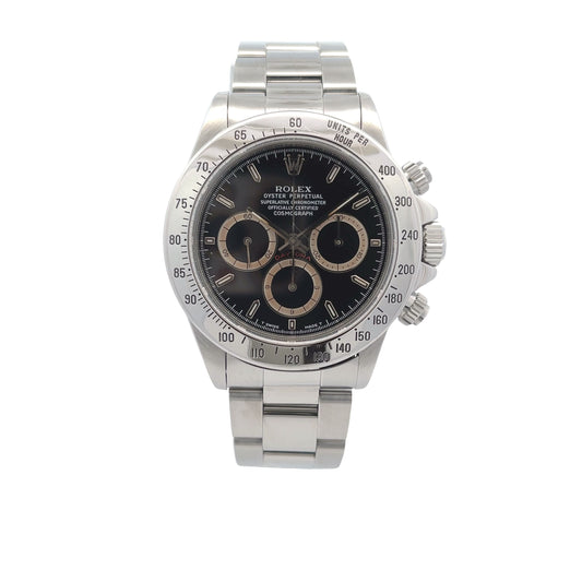 Rolex Daytona Zenith Patrizzi Dial 16520 - Beverly Hills Watch Company