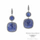 Blue Matrix Sapphire Diamond Drop Earrings HSNZ2N - Beverly Hills Watch