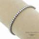 18K White Gold Diamond Tennis 45 Diamonds Bracelet 8563-182-775 HDXRU3 - Beverly Hills Watch