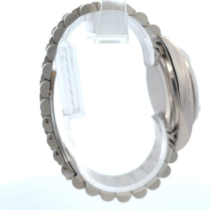 Rolex Day-Date President 36mm White Gold Diamond Dial 18039 - Beverly Hills Watch Company