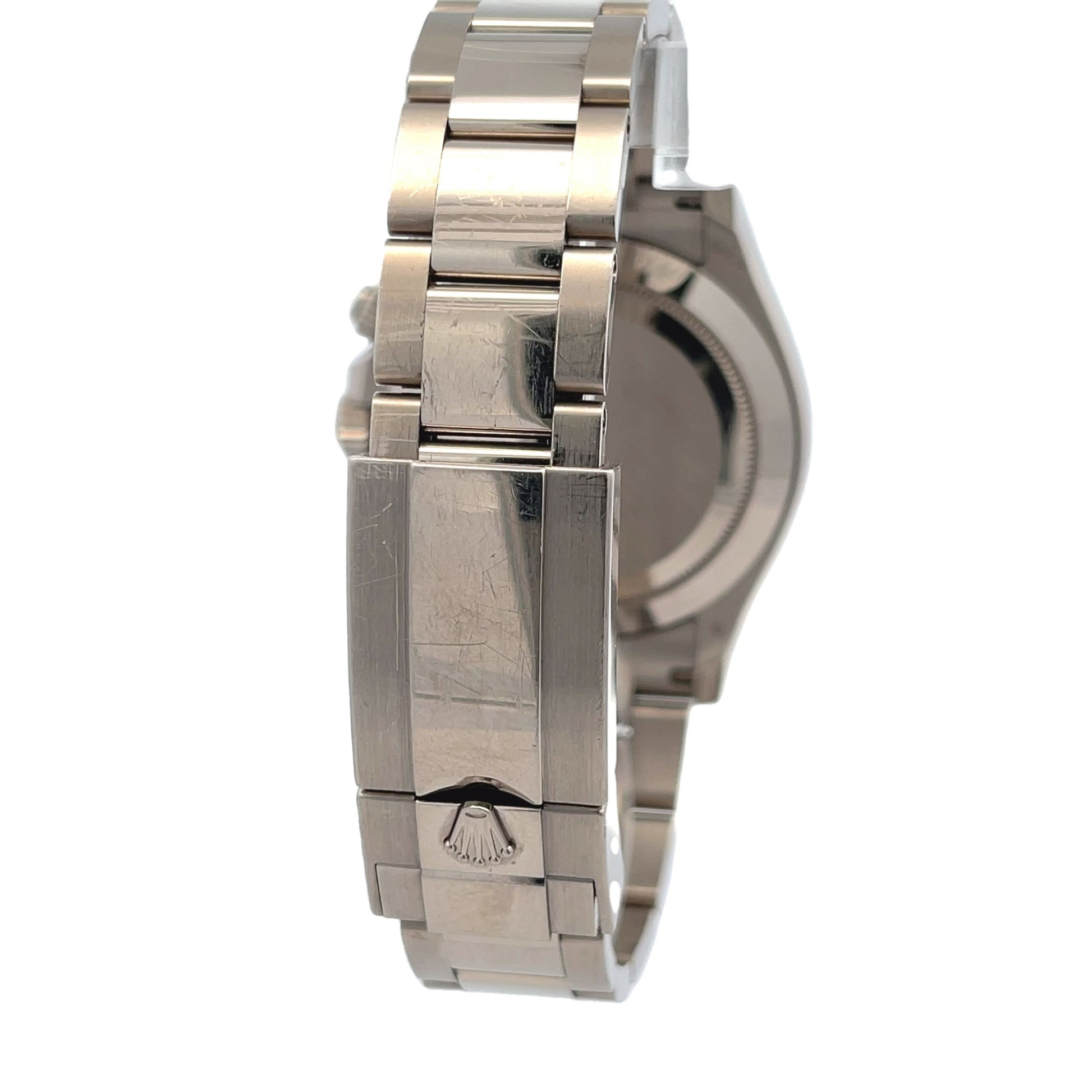 Rolex Daytona Chronograph White Gold Blue Dial 116509 - Beverly Hills Watch Company