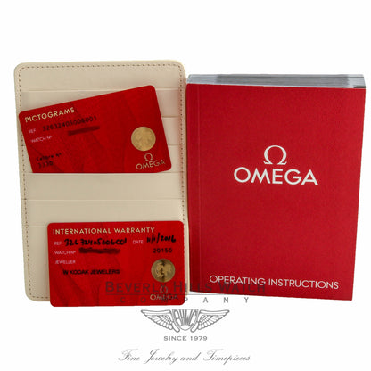 Omega Speedmaster Racing 40mm Stainless Steel Case Rubber Strap Grey Dial Chronograph Watch 326.32.40.50.06.001 19CKC0 - Beverly Hills Watch Company