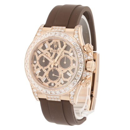 Rolex Daytona Giraffe Everose Diamonds 126555TBR