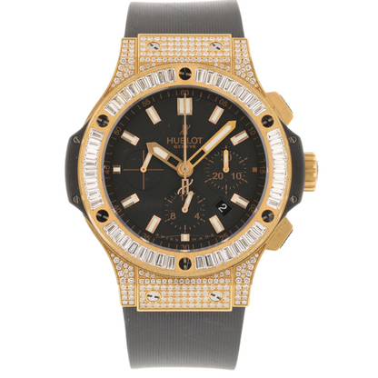 Hublot Big Bang Evolution Chronograph 44mm Rose Gold Baguette 301.PX.1180.RX.0904