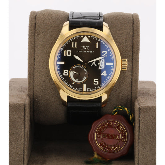IWC Pilot Antoine de Saint Exupery 44mm Rose Gold  Bronze Dial IW320103