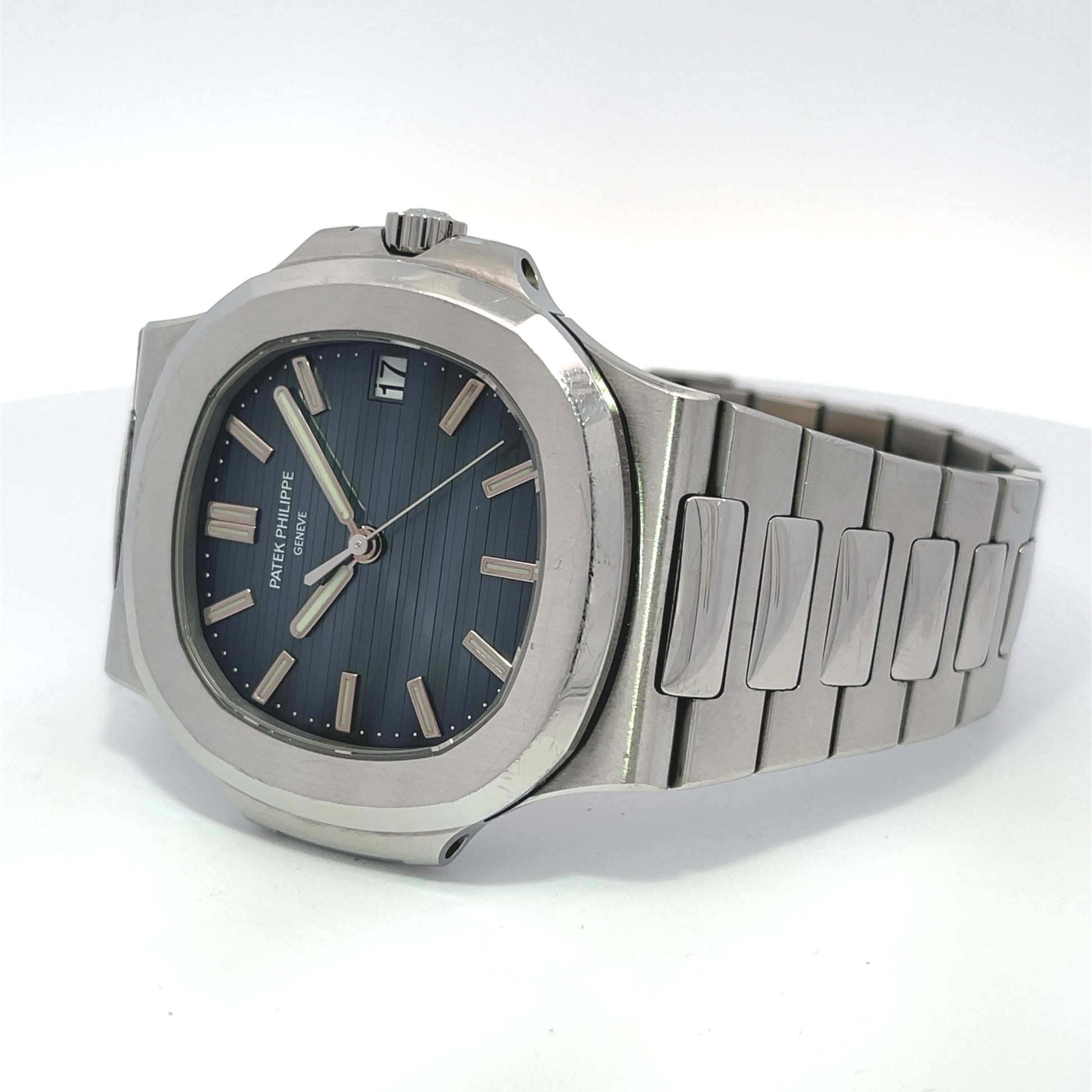 Patek Philippe Nautilus Stainless Steel Blue Dial 5711/1A-010 - Beverly Hills Watch Company
