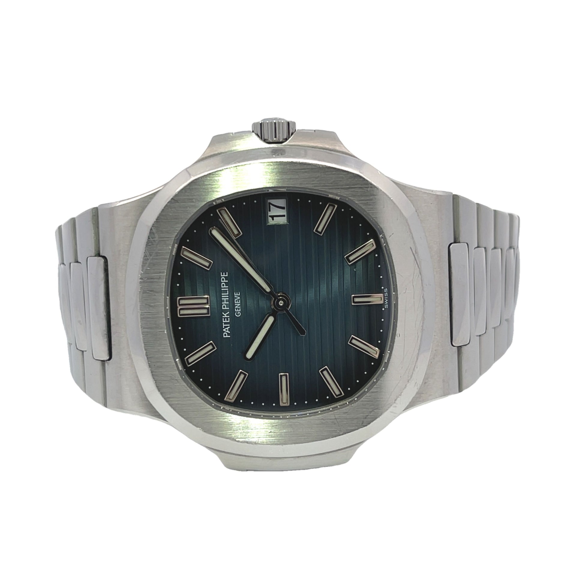 Patek Philippe Nautilus Stainless Steel Blue Dial 5711/1A-010 - Beverly Hills Watch Company