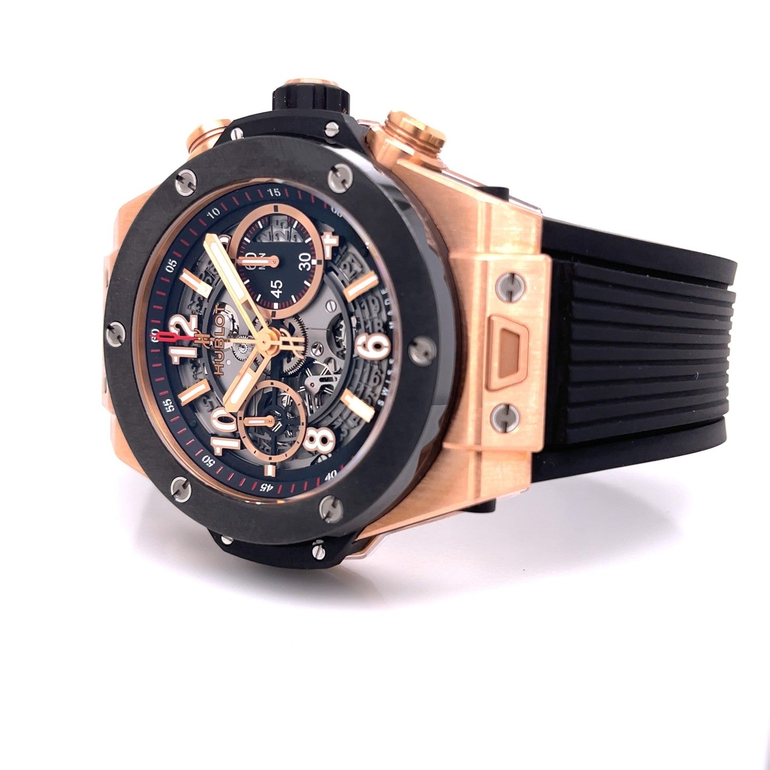 Hublot Big Bang Unico Chronograph 45MM Rose Gold 411.OM.1180.RX - Beverly Hills Watch Company