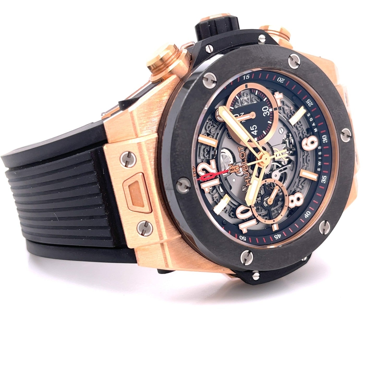 Hublot Big Bang Unico Chronograph 45MM Rose Gold 411.OM.1180.RX - Beverly Hills Watch Company