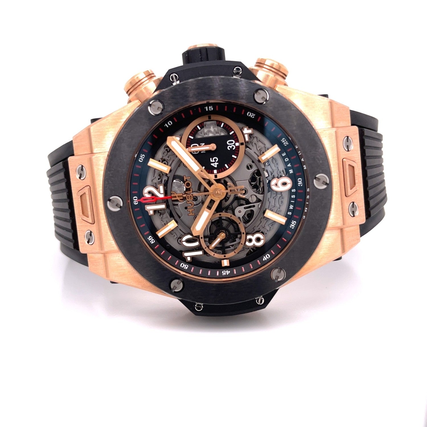 Hublot Big Bang Unico Chronograph 45MM Rose Gold 411.OM.1180.RX - Beverly Hills Watch Company