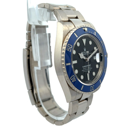 Rolex Submariner Date 41mm White Gold Blue Ceramic 126619LB - Beverly Hills Watch Company