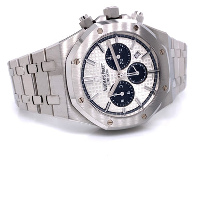 Audemars Piguet Royal Oak Chronograph 41mm Stainless Steel Panda 26331ST.OO.1220ST.03 1KP2EK - Beverly Hills Watch