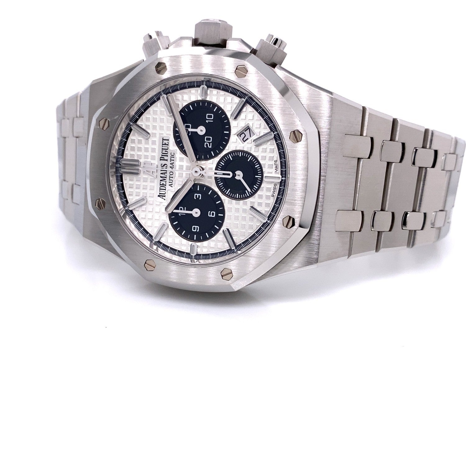 Audemars Piguet Royal Oak Chronograph 41mm Stainless Steel Panda 26331ST.OO.1220ST.03 1KP2EK - Beverly Hills Watch