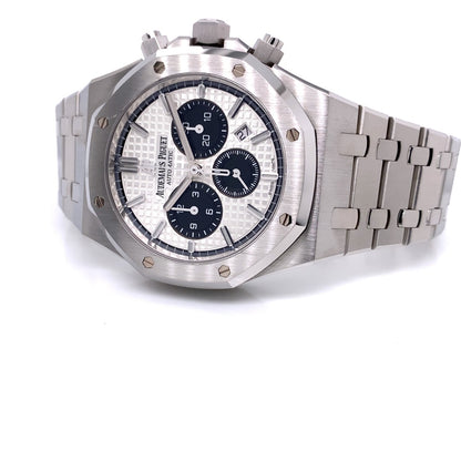 Audemars Piguet Royal Oak Chronograph 41mm Stainless Steel Panda 26331ST.OO.1220ST.03 1KP2EK - Beverly Hills Watch