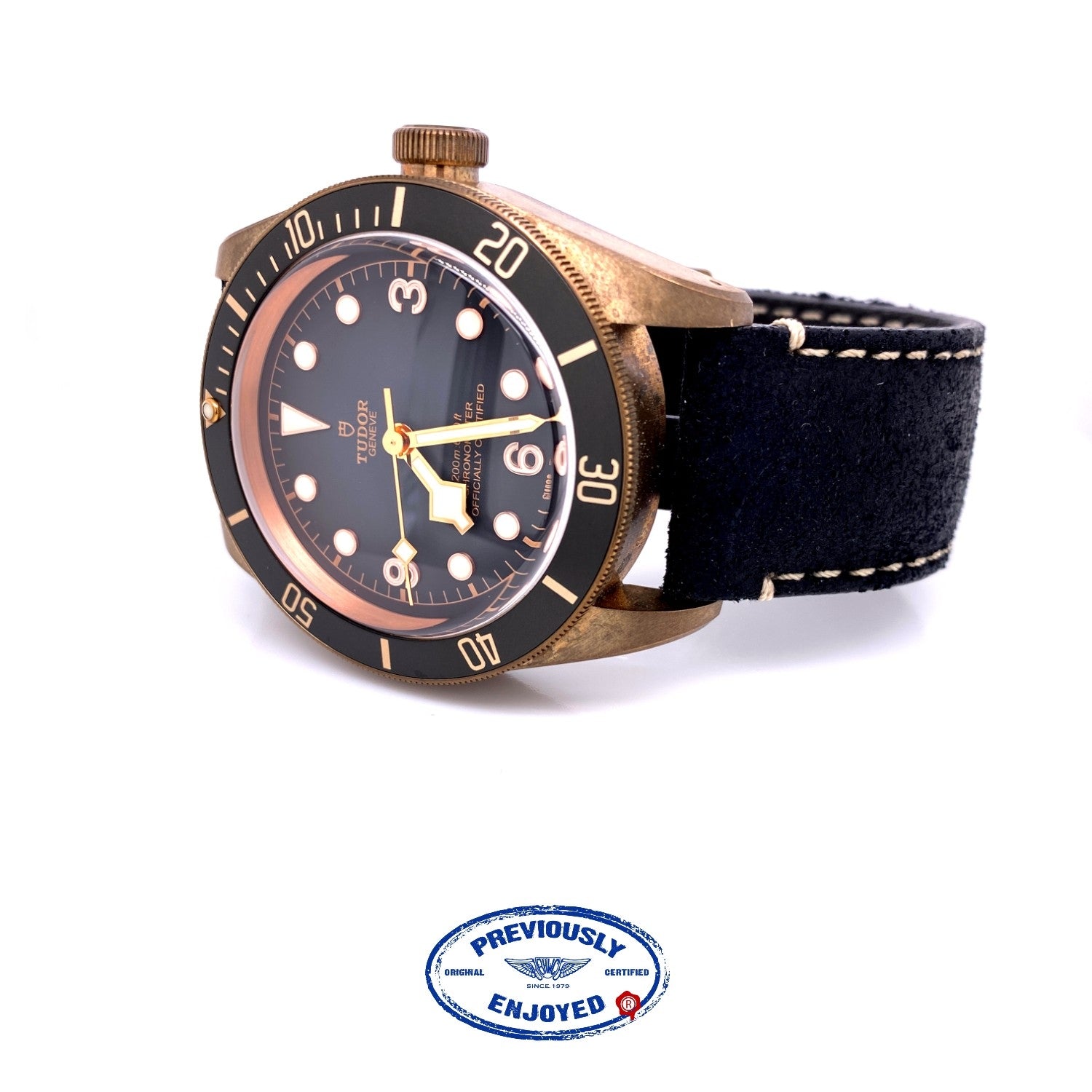 Tudor Black Bay Bronze 43mm Slate Grey Dial 79250BA 1KQMHK - Beverly Hills Watch Company