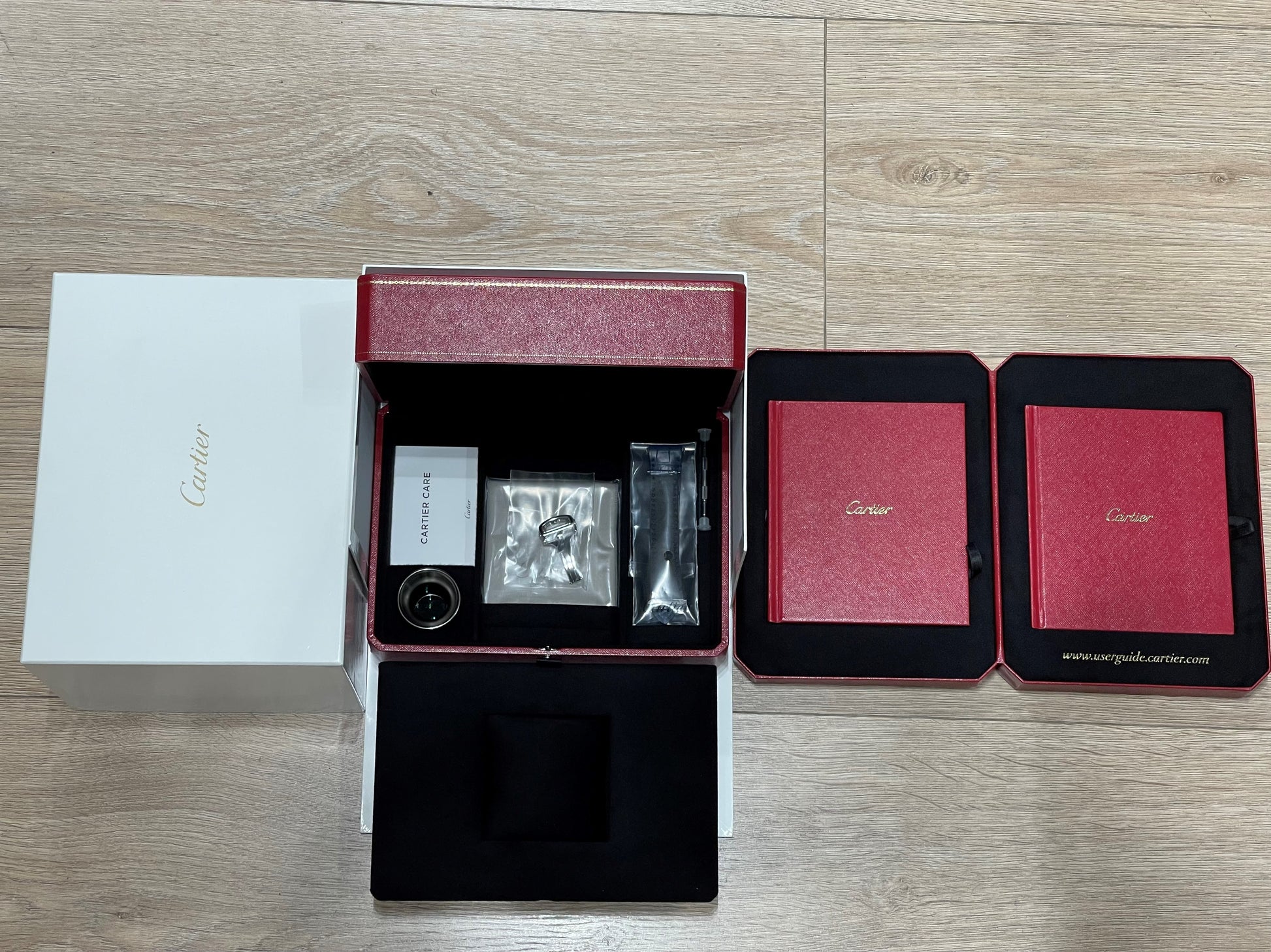 Cartier Santos de Cartier Skeleton Stainless Steel WHSA0015 - Beverly Hills Watch Company