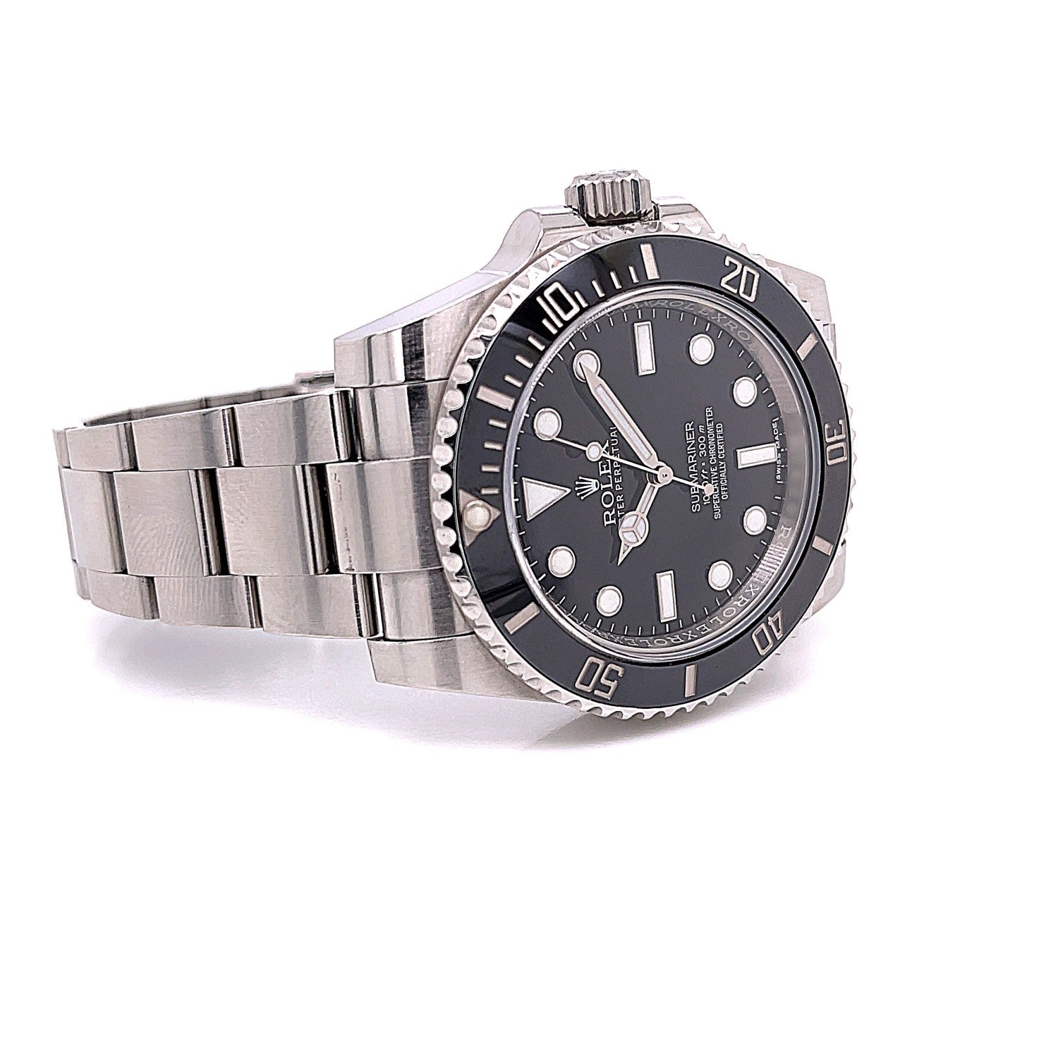 Rolex Submariner Stainless Steel No Date Ceramic Bezel 114060 - Beverly Hills Watch Company