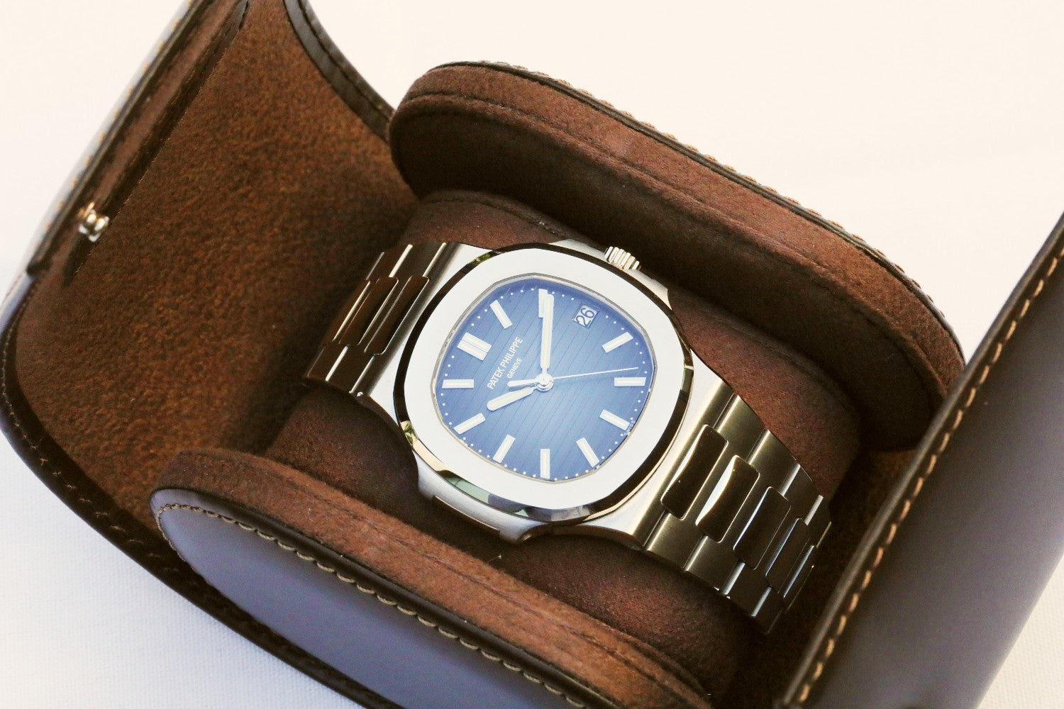 Patek Philippe Nautilus Stainless Steel Blue Dial 5711/1A-010 - Beverly Hills Watch Company