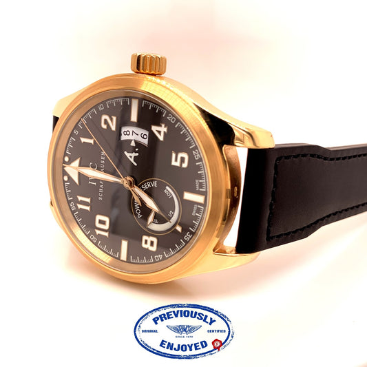 IWC Pilot 42mm Antoine de Saint-Exupery Rose Gold  Bronze Dial IW320103 1YXAQF - Beverly Hills Watch Company