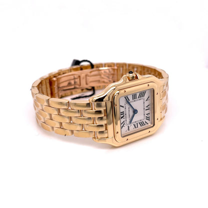 Cartier Panther Medium Yellow Gold WGPN0009 AMV55U - Beverly Hills Watch Company