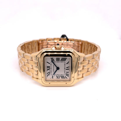 Cartier Panther Medium Yellow Gold WGPN0009 AMV55U - Beverly Hills Watch Company