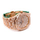 Audemars Piguet 33mm Rose Gold Pave Diamonds 67652OR.ZZ.1265OR.01 1ZELML - Beverly Hills Watch Company