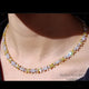 Naira & C Fancy Yellow Marquise Diamond Necklace 16001 - Beverly Hills Watch and Jewelry Company