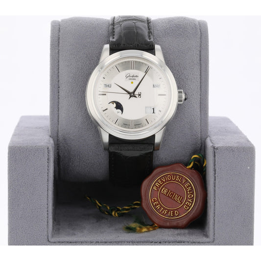 Glashütte Original Senator Perpetual Calendar Platinum 39-50-04-03-04