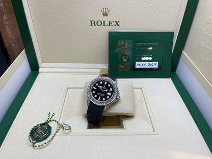 Rolex Yacht-Master 42mm White Gold Diamond Bezel 226679TBR