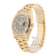 Rolex Day Date II 41MM Rose Gold President Black Roman Dial 218235