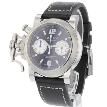 Graham Chronofighter 43mm Chronograph Black Dial 2378