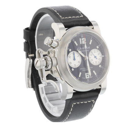 Graham Chronofighter 43mm Chronograph Black Dial 2378
