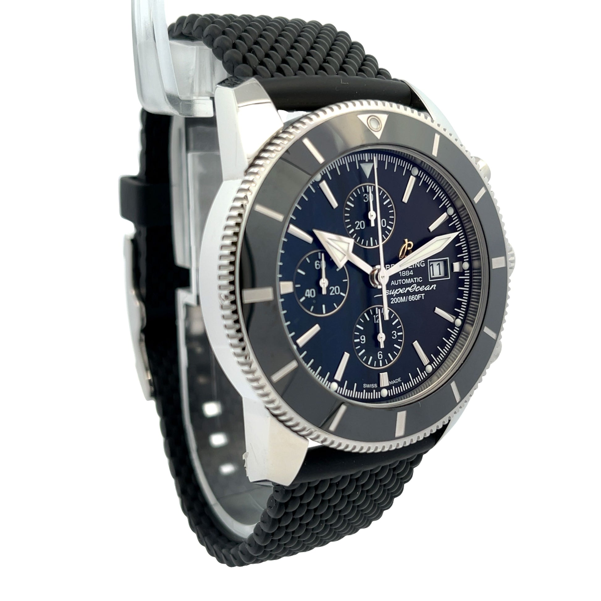 Breitling Superocean Heritage Chronograph 46mm Black Dial A13312121B1S1 - Beverly Hills Watch Company