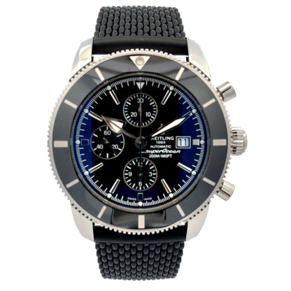Breitling Superocean Heritage Chronograph 46mm Black Dial A13312121B1S1 - Beverly Hills Watch Company