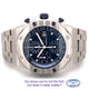 Audemars Piguet Royal Oak Offshore 42mm Stainless Steel Anniversary Blue Dial 26237ST.OO.1000ST.01 J7FXEC - Beverly Hills Watch Company