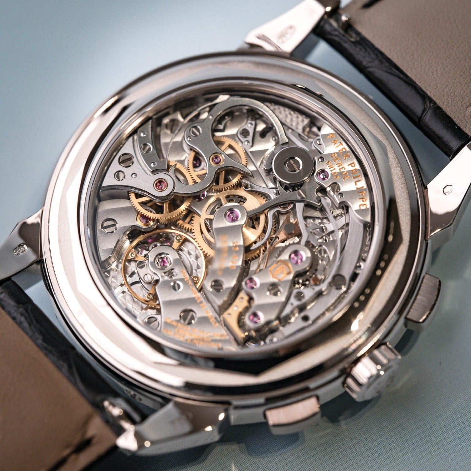 Patek Philippe Perpetual Calendar Chronograph White Gold 5270G-001 - Beverly Hills Watch Company