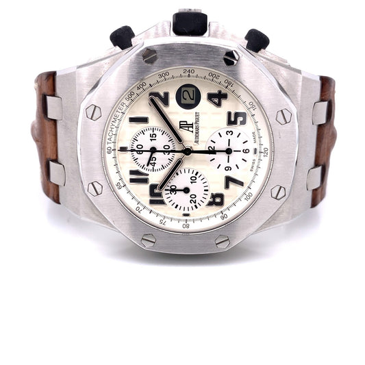 Audemars Piguet Royal Oak Offshore Safari Chronograph 42MM 26170ST.OO.D091CR.01 273E0J - Beverly Hills Watch Company